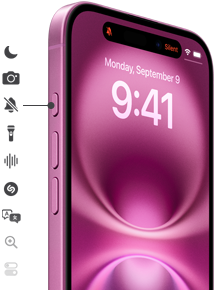 Door op iPhone 16 de actieknop ingedrukt te houden, heb je snel toegang tot wat je maar wilt. Bijvoorbeeld de Focus-feature of de zaklamp, of de optie om het geluid uit te zetten. En ook apps als Camera, Dictafoon en Shazam open je supersnel